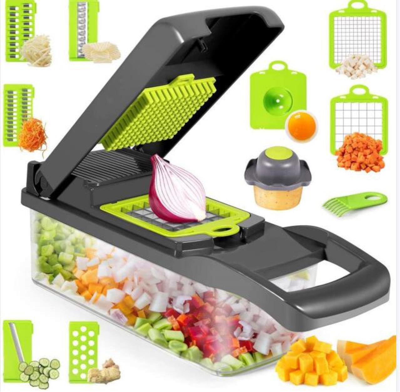 12 In 1 Manual Vegetable and Onion Chopper